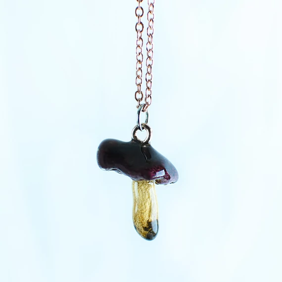 Galambgomba nyaklánc (rosegold)