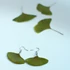 Kép 2/2 - Ginkgo fülbevaló (ezüst)